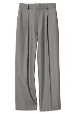 Pleated Wide Trousers